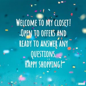 Welcome to my closet! ❤️